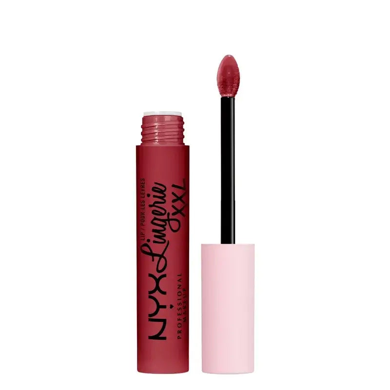 Nyx Liquid Lipstick Lip Lingerei Xxl Long Lasting, Matte 16H . Shade Its Hotter , 4 ml