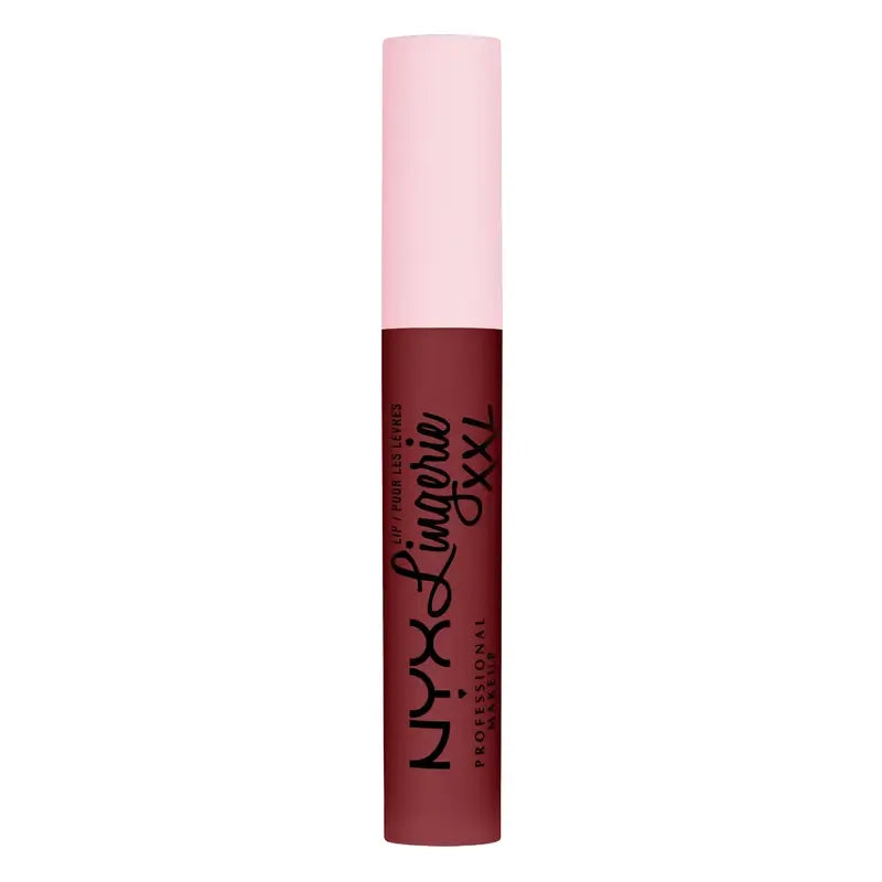 Nyx Liquid Lipstick Lip Lingerei Xxl Long Wear 100% Matte Coverage 16H . Shade Strip N Tease , 4 ml