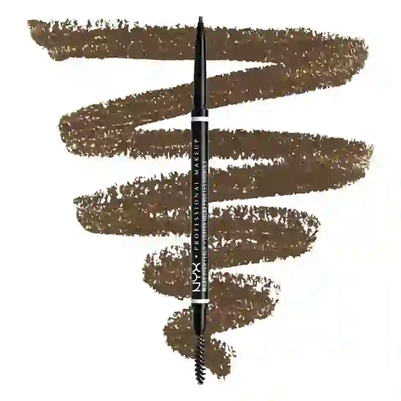 Nyx Perfecting Eyebrow Pencil Micro Brow Pencil, Ash Brown , 0,09 gr