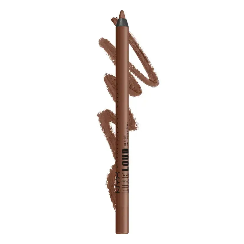 Nyx Line Loud Lipstick, Long Lasting, + Defined, + Thick, Total Baller 07 , 1,2 gr
