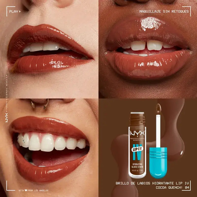 Nyx Lip Iv Lip Colour Cocoa Quench Shade 04 , 5 ml