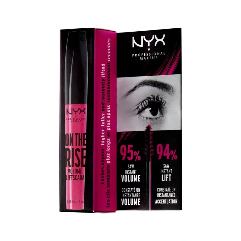 Nyx On The Rise Volume Black Mascara , 10 ml