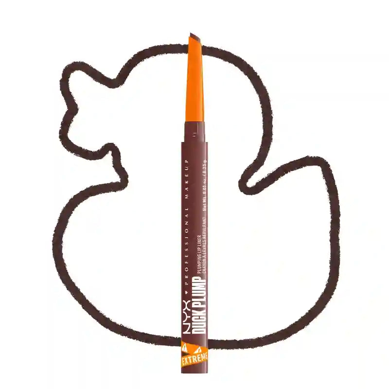 Nyx Duck Plump Volumising Lip Liner, Lip Liner, Dash Of Cocoa 08 , 0,33 g