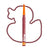 Nyx Duck Plump Volumising Lip Liner, Lip liner, Pinkjection 02 , 0,33 gr