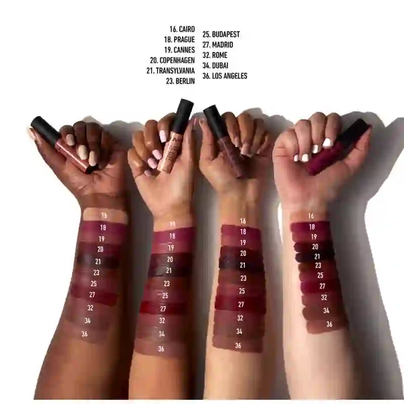 Nyx Creamy Lipstick Soft Matte Lip Cream. Shade Matte Prague , 8 ml