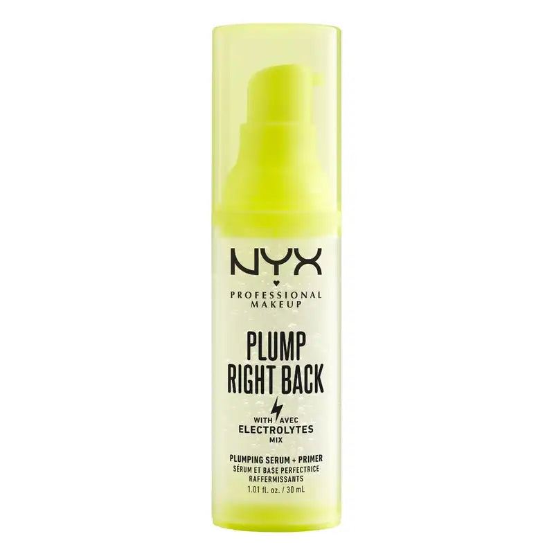 Nyx Plump Right Back Primer & Serum. Hyaluronic Acid. Multiple Vitamins, 30 ml