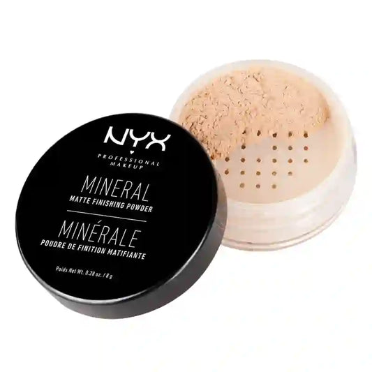 Nyx Setting Powder Mineral Finishing Powder Light Medium Medium Medium Light 01 , 8 gr