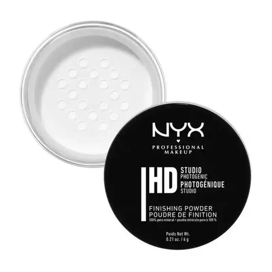 Nyx Mineral Setting Powder Studio Finishing Powder Translucent Makeup Setting Powder , 6 g