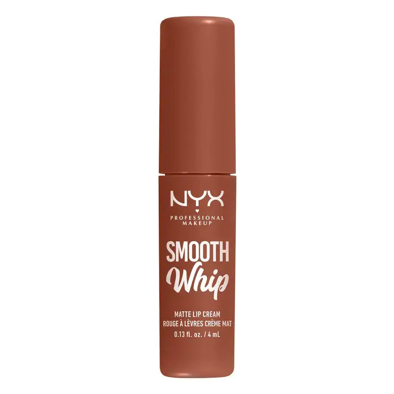 Nyx Smooth Whip Matte Lip Cream, Creamy Liquid Lipstick, Matte, Faux Fur Shade , 4 ml