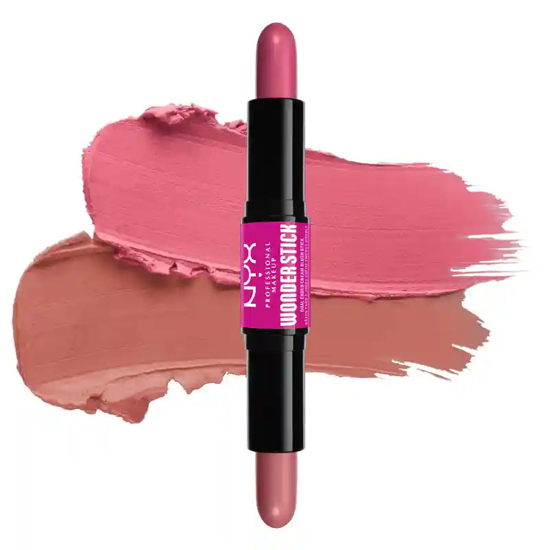 Nyx Wonder Stick Peach. Cream Blush. Shade 01 Light Peach N Baby Pink , 1 units