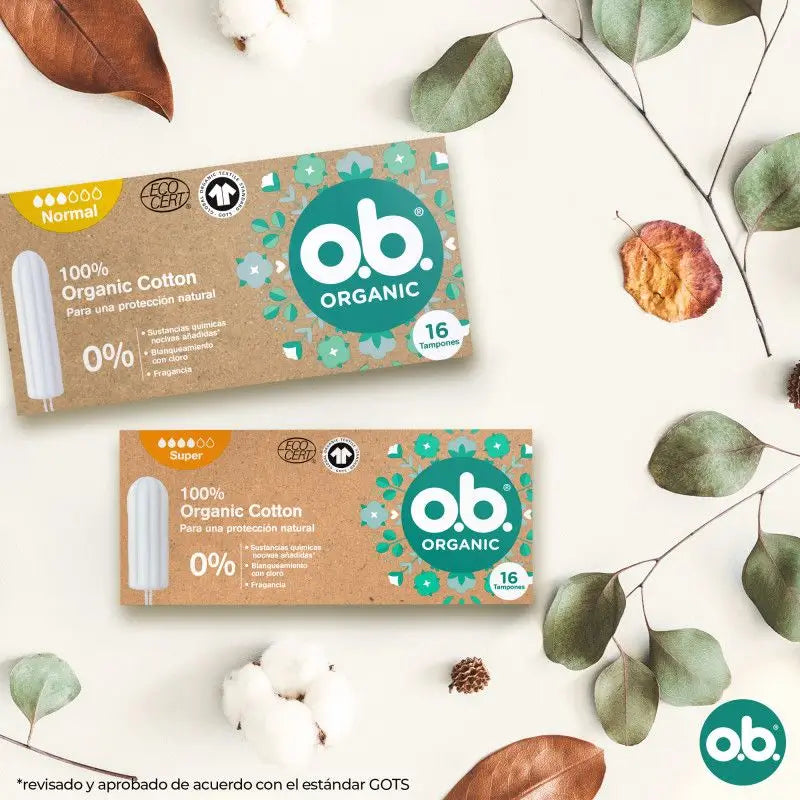 Ob Tampon Digital Organic Super, 16 pcs.