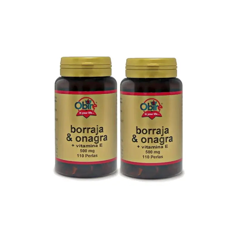 Obire Borage & Evening Primrose, Pack of 2 x 110 capsules