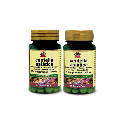Obire Centella Asiatica Complex, Pack of 2 x 60 tablets