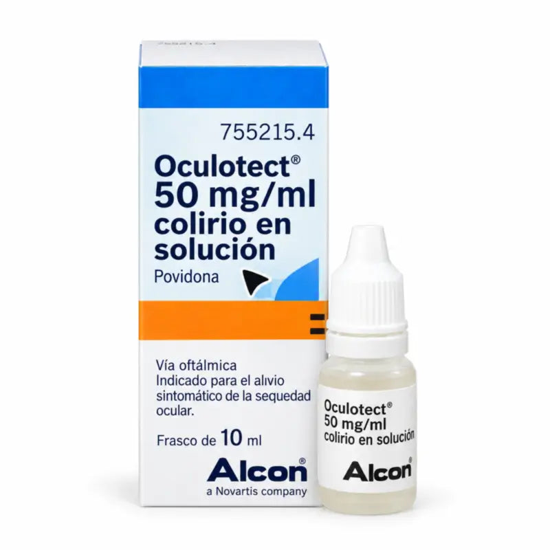 Oculotect 50 mg/ml Eye Drops Solution Bottle 10 ml