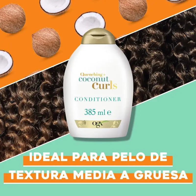 Ogx Coconut Curly Hair Conditioner, 385 ml