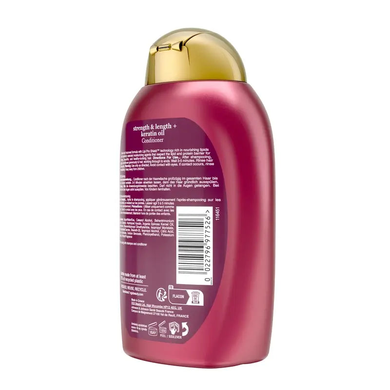 OGX Keratin Oil Conditioner, Brittle Hair, 385 ml