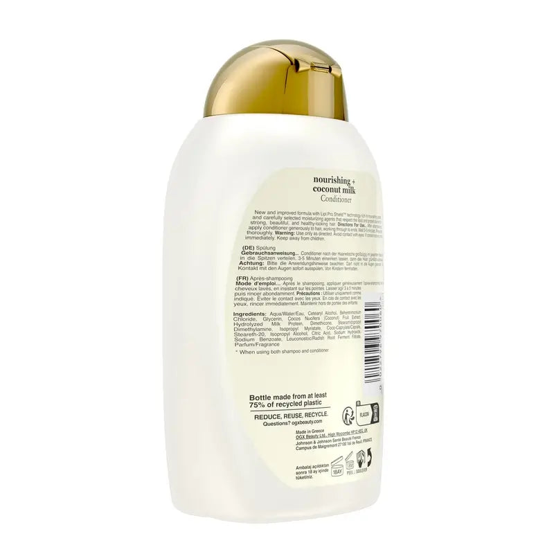 OGX Coconut Milk Conditioner, Dry Hair, 385 ml