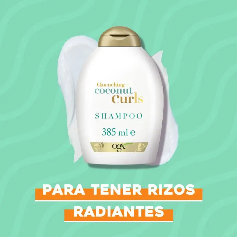 Ogx Coconut Shampoo Curly Hair, 385 ml