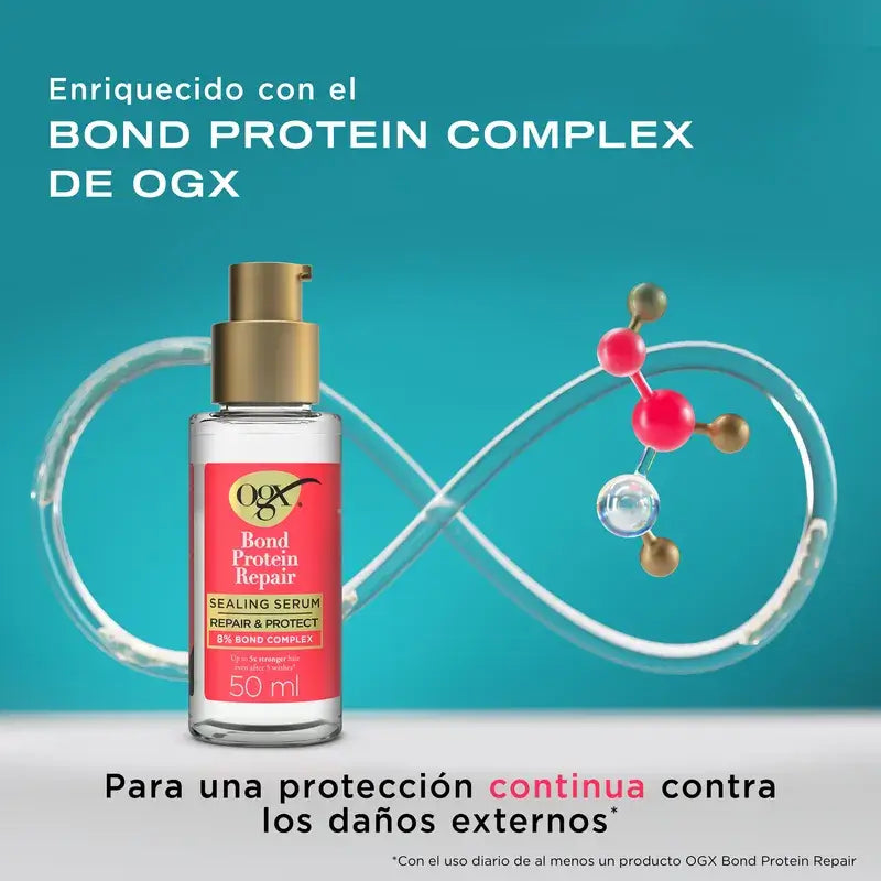 Ogx Bond Repair Sealing Serum, Hair Repair Serum, Hair Treatment, 50 Ml