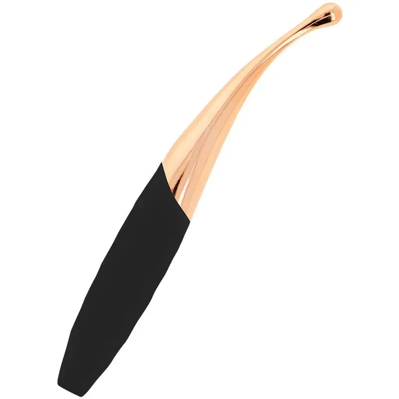 Ohmama Rechargeable Clitoris Stimulator 36 Modes - Black-Pinkgold