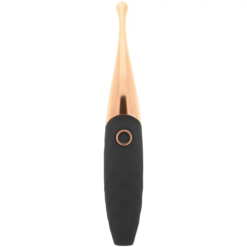 Ohmama Rechargeable Clitoris Stimulator 36 Modes - Black-Pinkgold