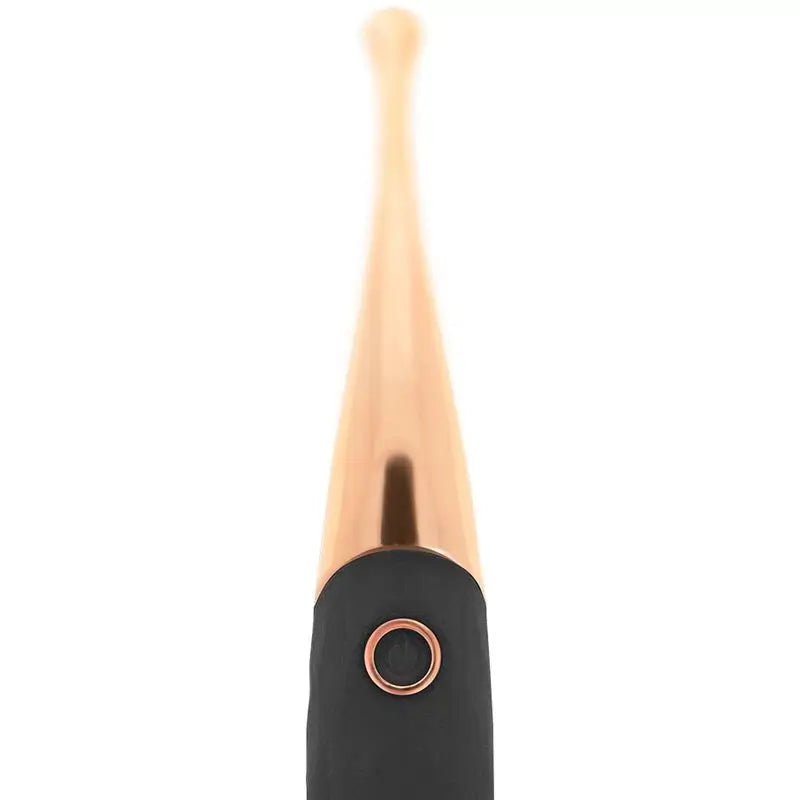 Ohmama Rechargeable Clitoris Stimulator 36 Modes - Black-Pinkgold