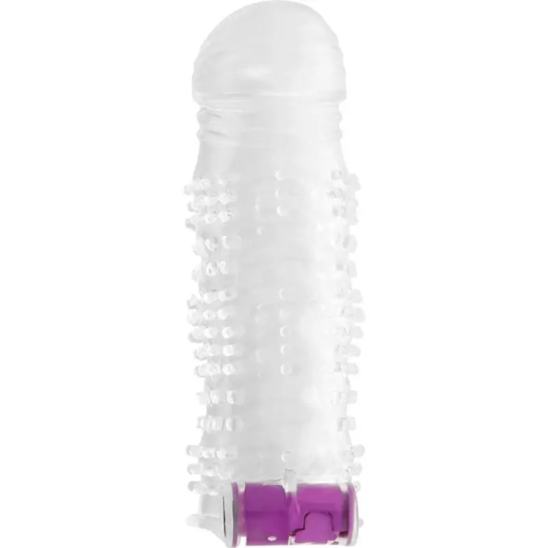 Ohmama For Him Textured Penis Sleeve with Vibrating Bullet