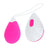 Ohmama 10 Mode Vibrating Egg - Pink & White