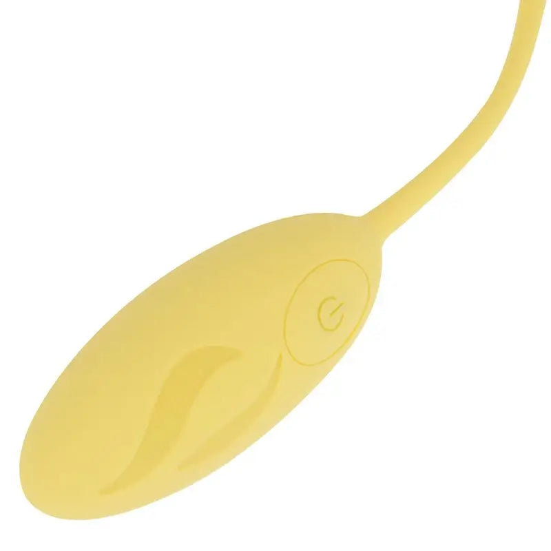 Ohmama Textured Vibrating Egg 10 Modes - Yellow