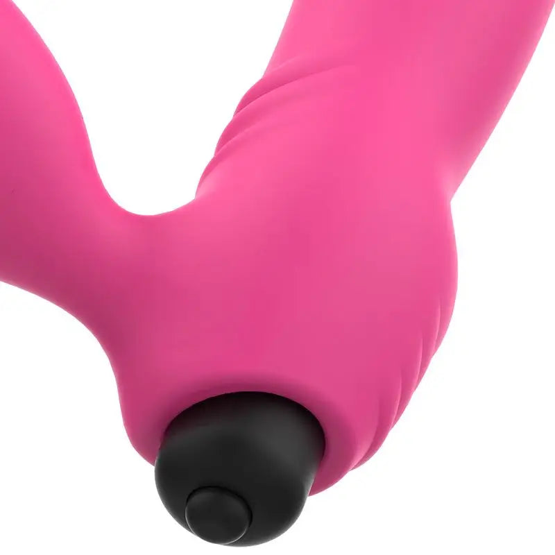 Ohmama Vibrators Bix Vibrator Double Stimulation Edition Pink