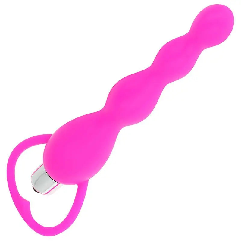Ohmama Vibrators Anal Stimulator With Vibration - Pink