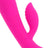 Ohmama Vibrators Rechargeable Vibrator With Rabbit 10 Modes Of Vibration 19 Cm