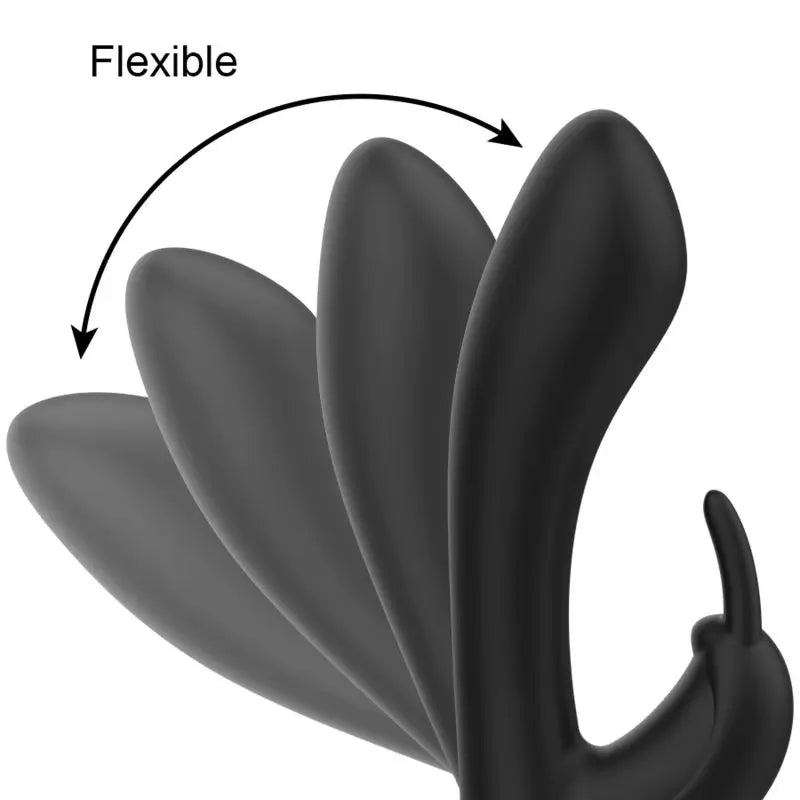 Ohmama Vibrators Vibrator Liquid Injected Silicone 2 Motors Usb