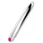 Ohmama Vibrators Rechargeable Silver Vibrator 10 Modes 18.5 Cm