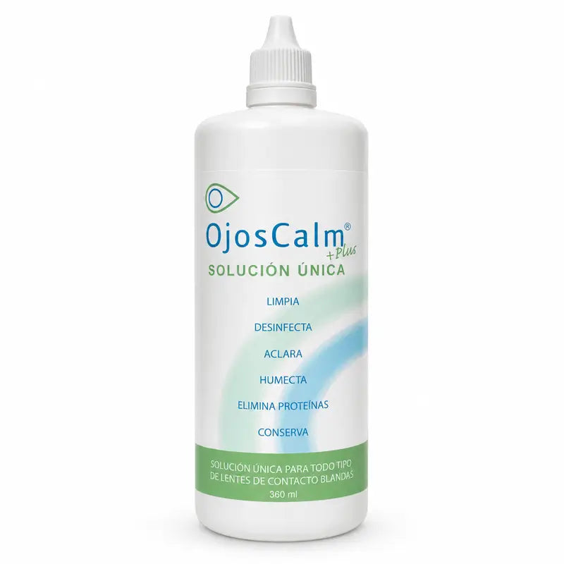 Ojoscalm  All-in-One Contact Lens Solution, 360 ml