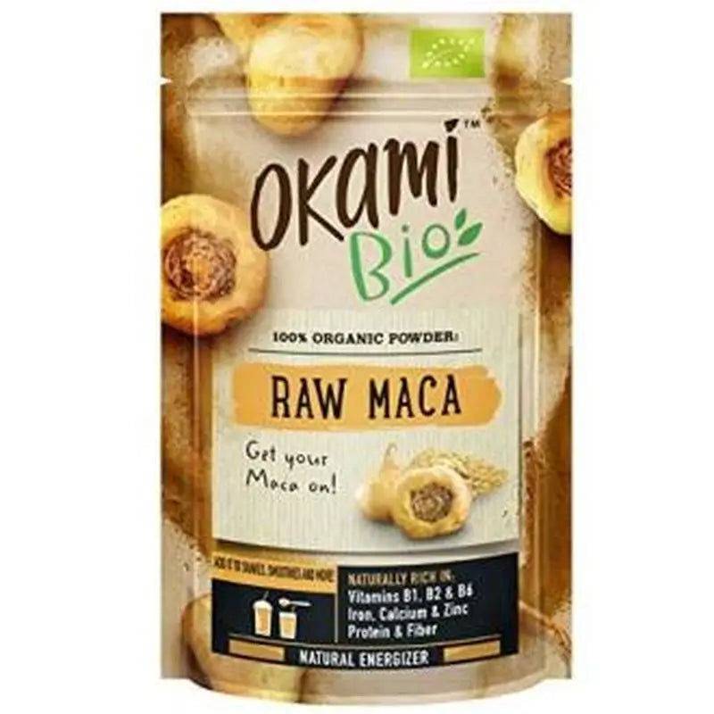 Okami Bio Maca Raw Maca Powder 200Gr. Bio Sg Vegan