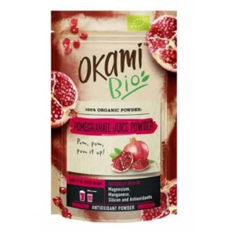 Okami Bio Pomegranate Juice Powder 150Gr Bio Sg Vegan