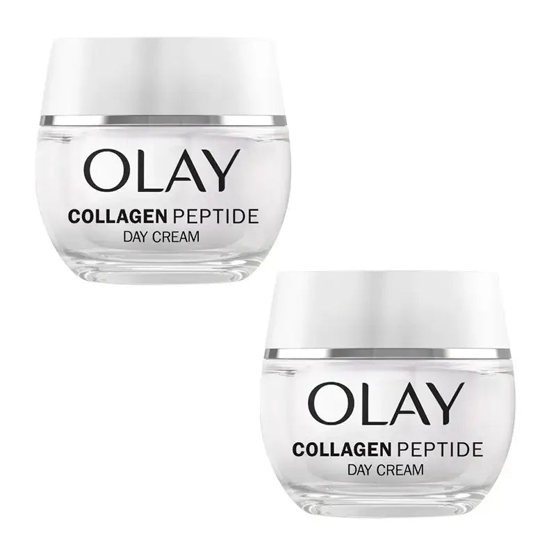 Olay Collagen Peptides 24H Day Cream, pack 2 x 50Ml