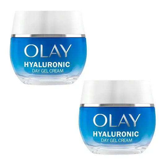 Olay Hyaluronic Day Cream, pack 2 x 50 Ml
