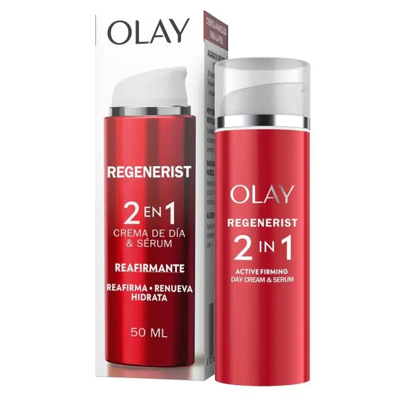 Olay Regenerist 2 in 1 Active Firming Day Cream & Firming Serum, 50 ml