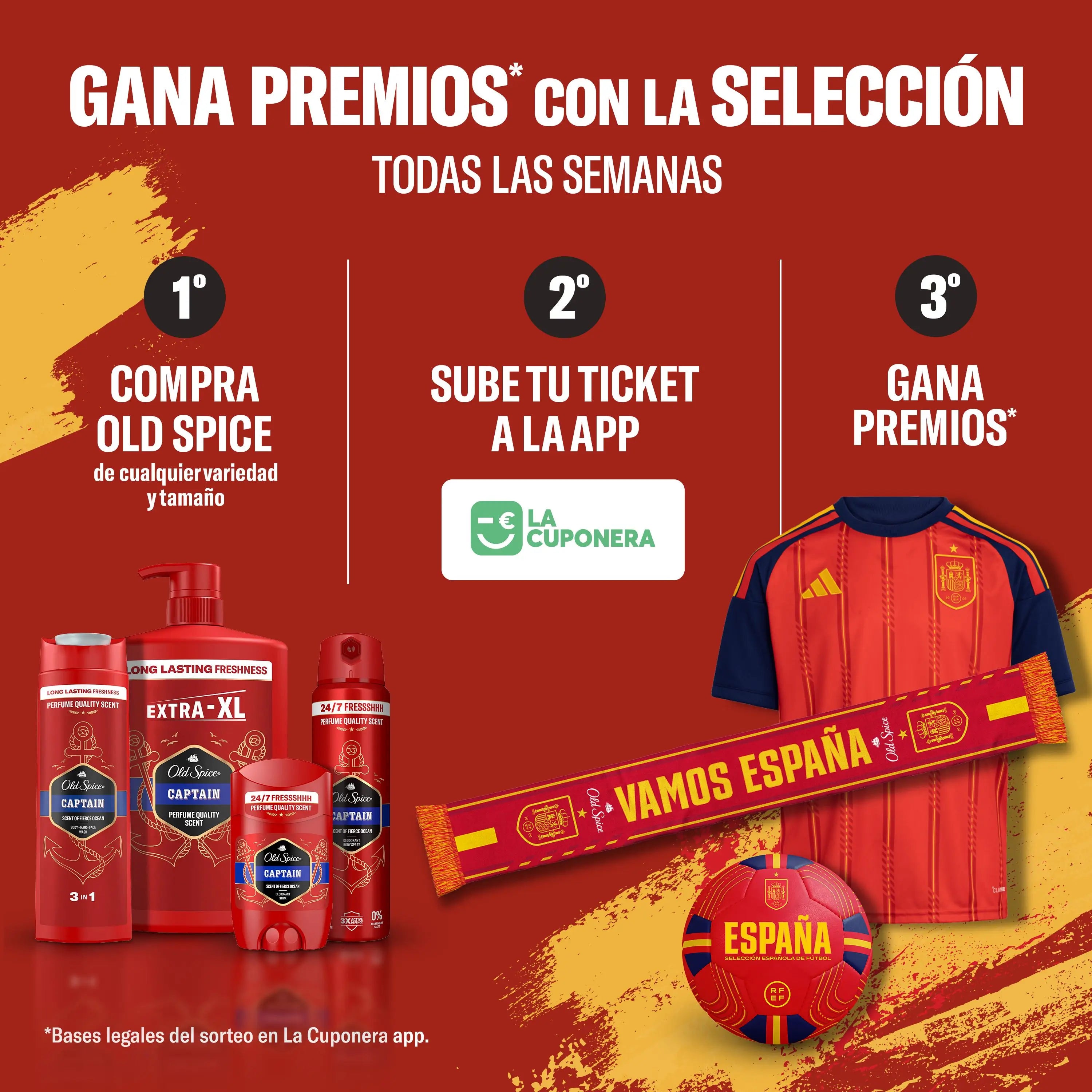 Old Spice Old Spice Limited Edition Spanish National Team Spray Deodorant, 150 ml