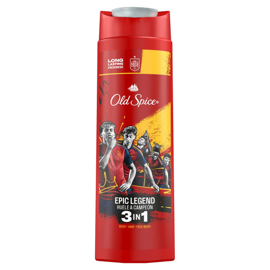 Old Spice Old Spice 3-in-1 Shower Gel, Limited Edition Spanish Selection, 400 ml