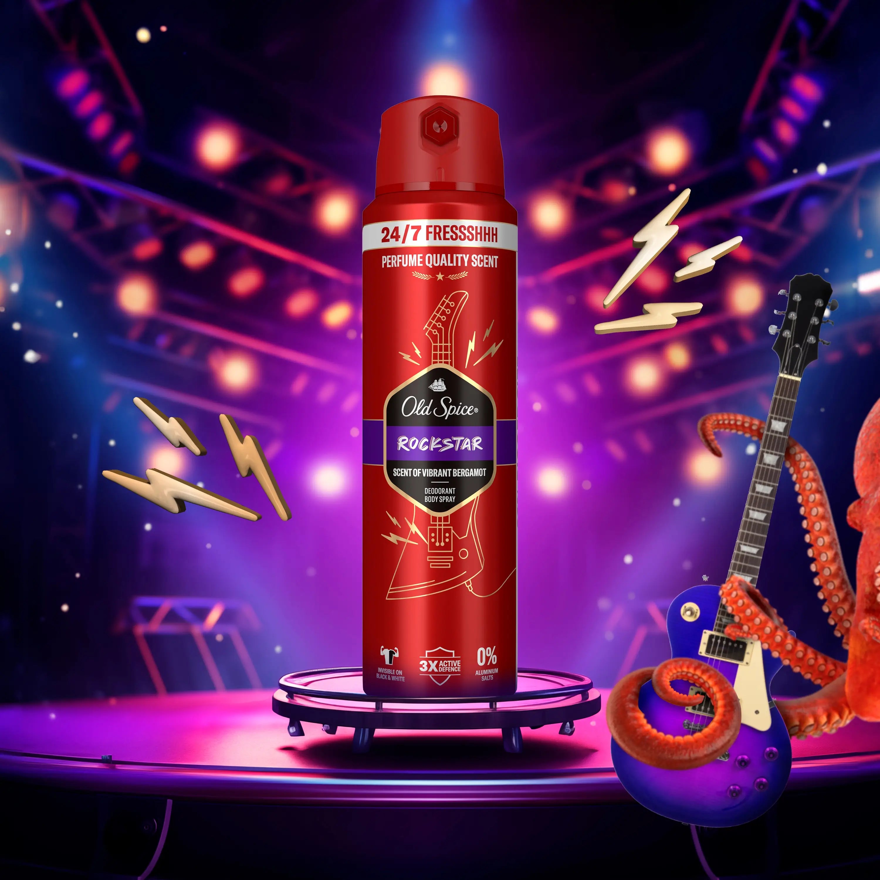 Old Spice Old Spice Rockstar Deodorant Spray, 150 ml