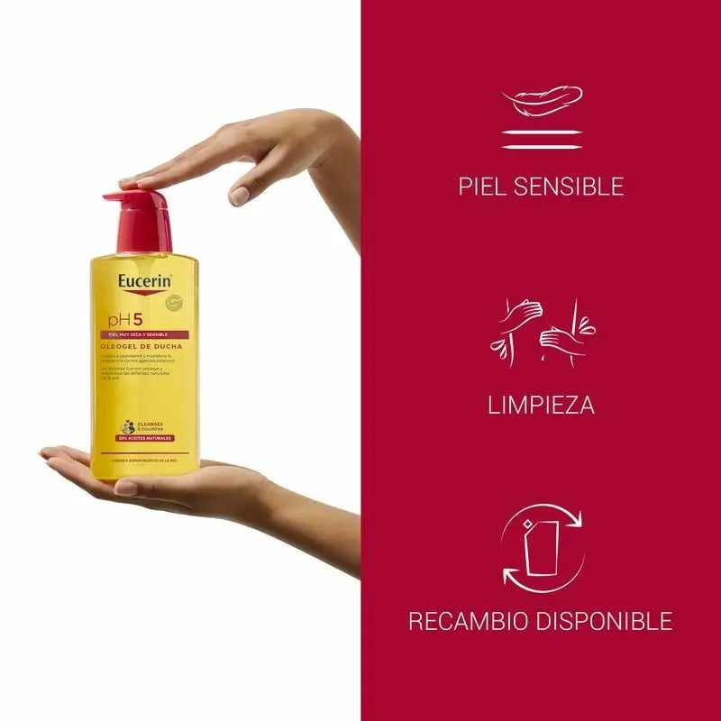 Eucerin Ph5 Shower Oil Shower Gel 400 ml