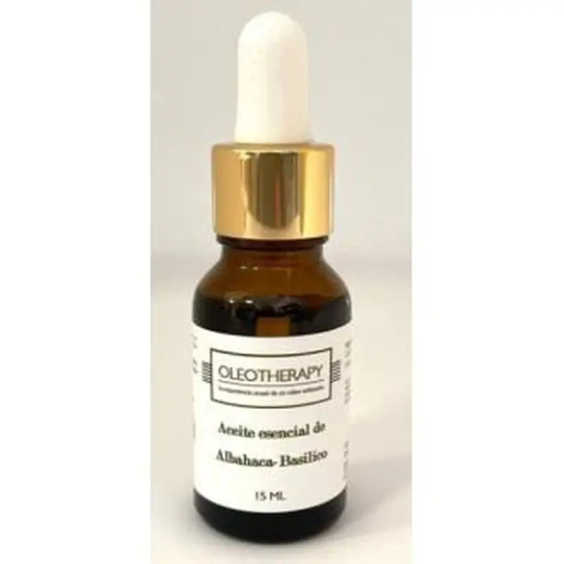 Oleotherapy Basil Essential Oil Eco 15Ml.
