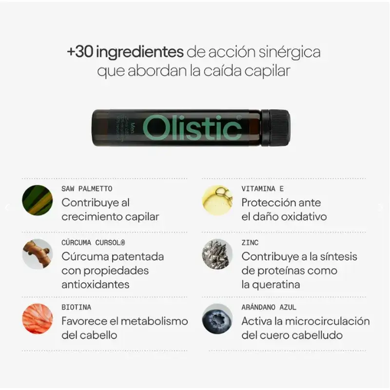 Olistic For Men, Triplo 3 x 28 Doses of 25 ml