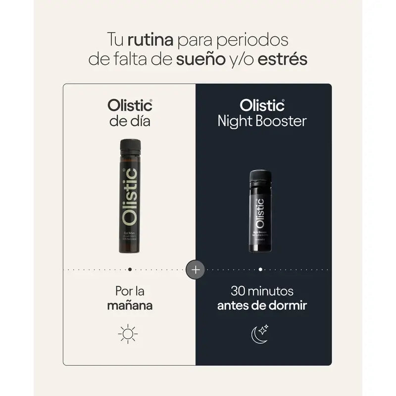 Olistic Night Booster + Olistic For Men 28 Doses of 25 ml