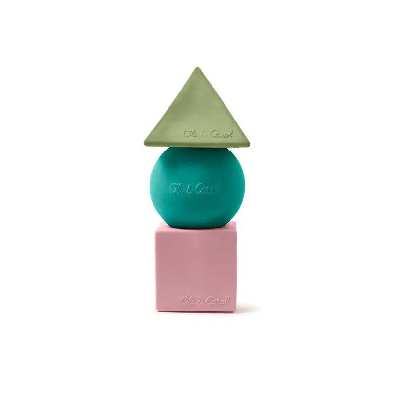Oli&Carol X Bauhaus Movement Geometric Figures Soft Rattle
