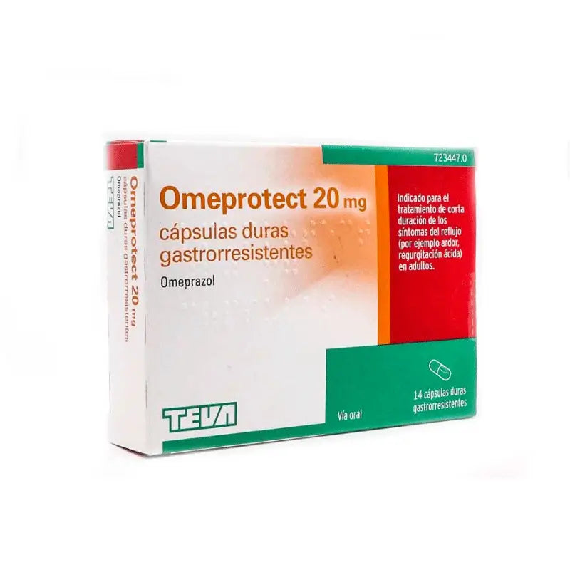 Omeprotect 20 mg Blister pack, 14 gastro-resistant capsules