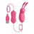 Omg Cute Rabbit Powerful Vibrator Pink Usb